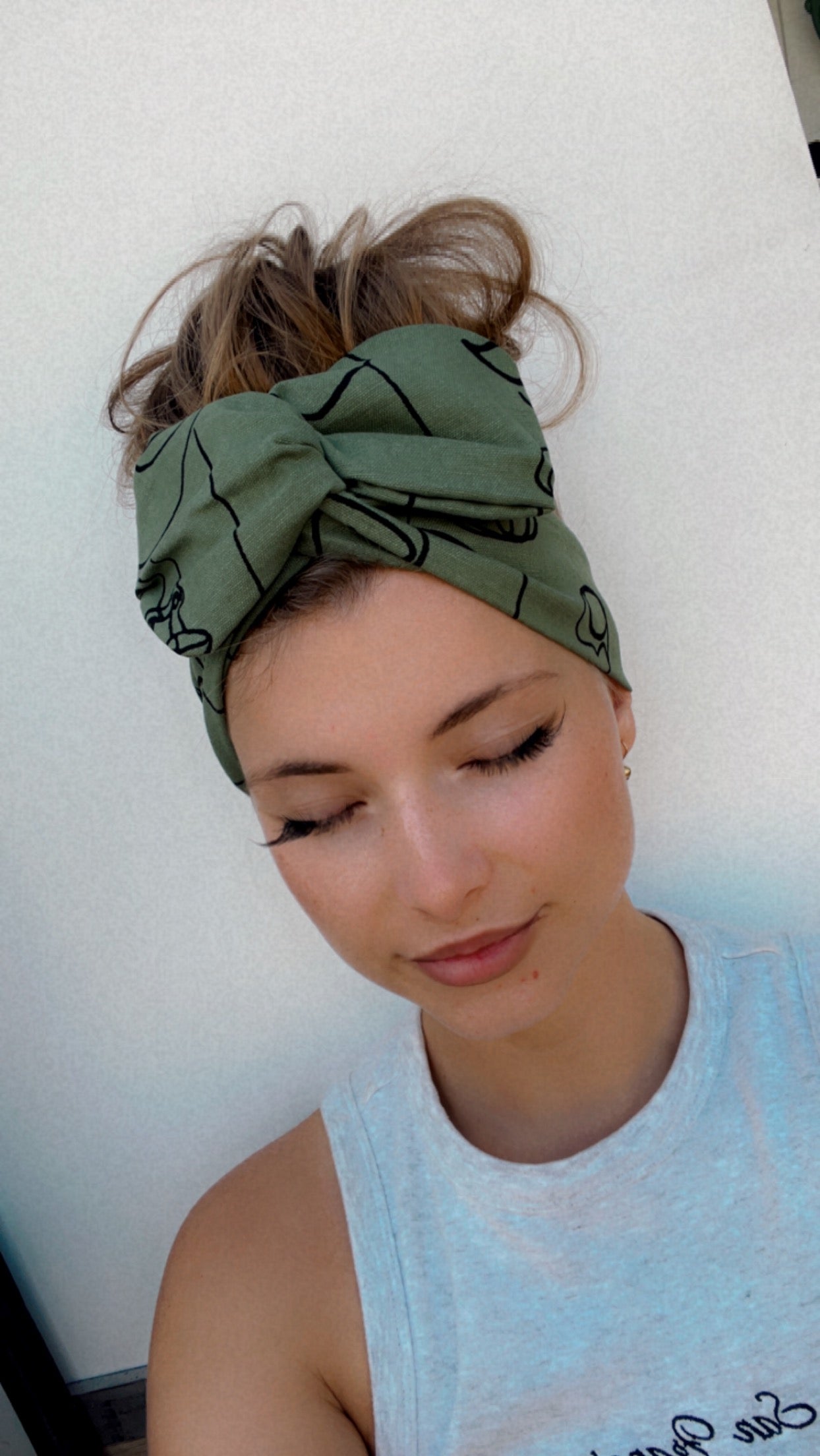 Green Wire Headband