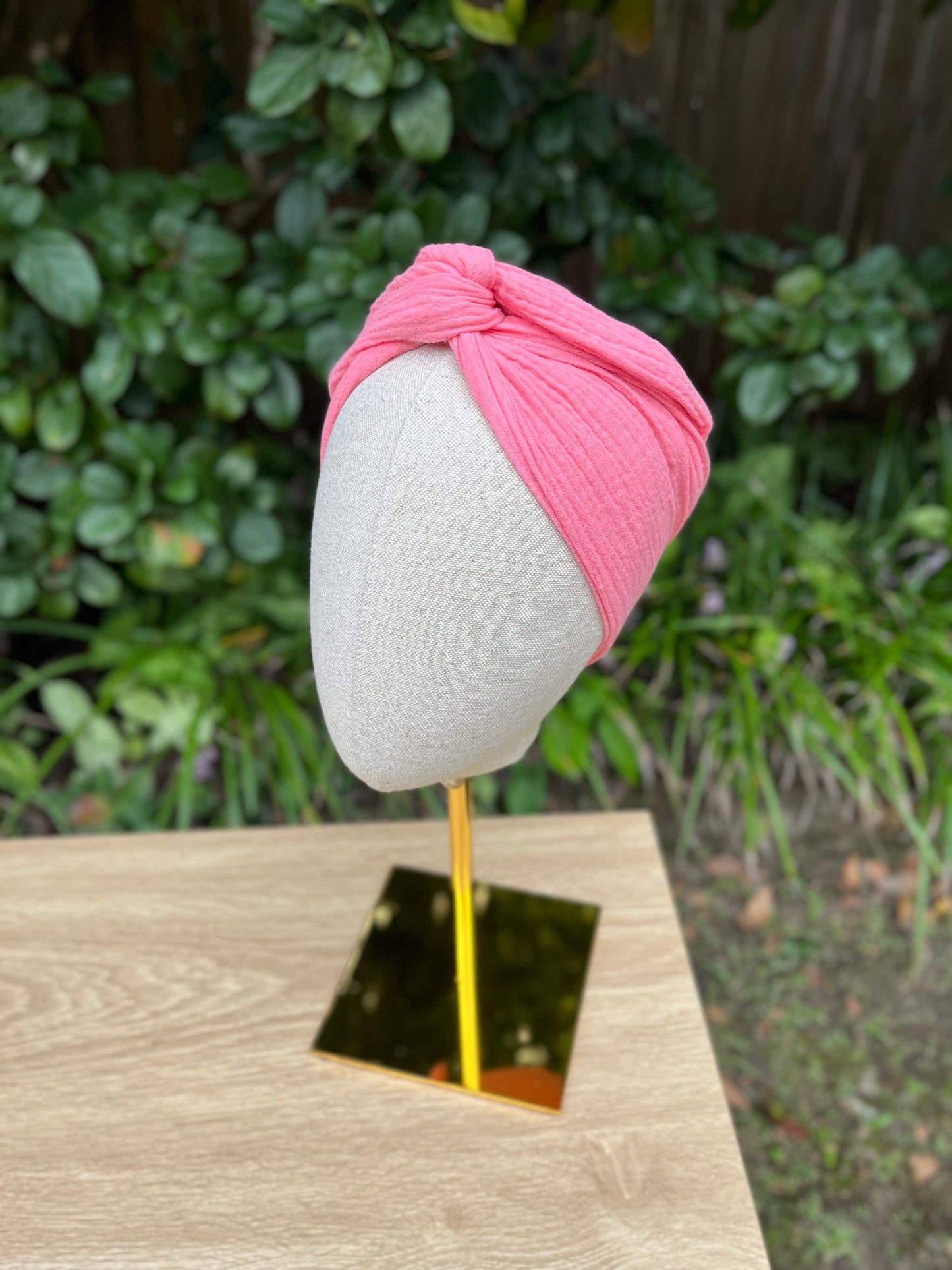 pink wired headband