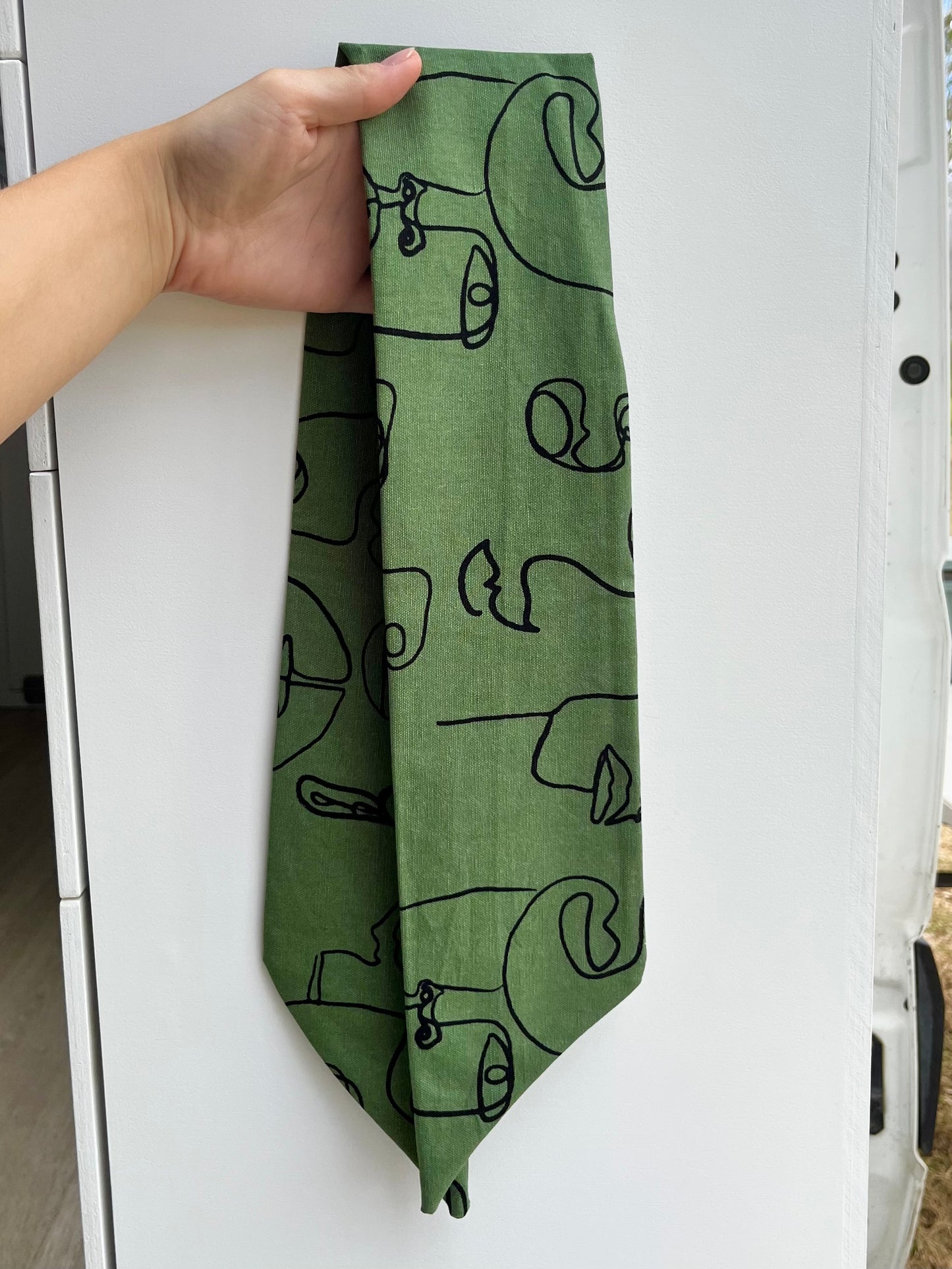 Green Wire Headband