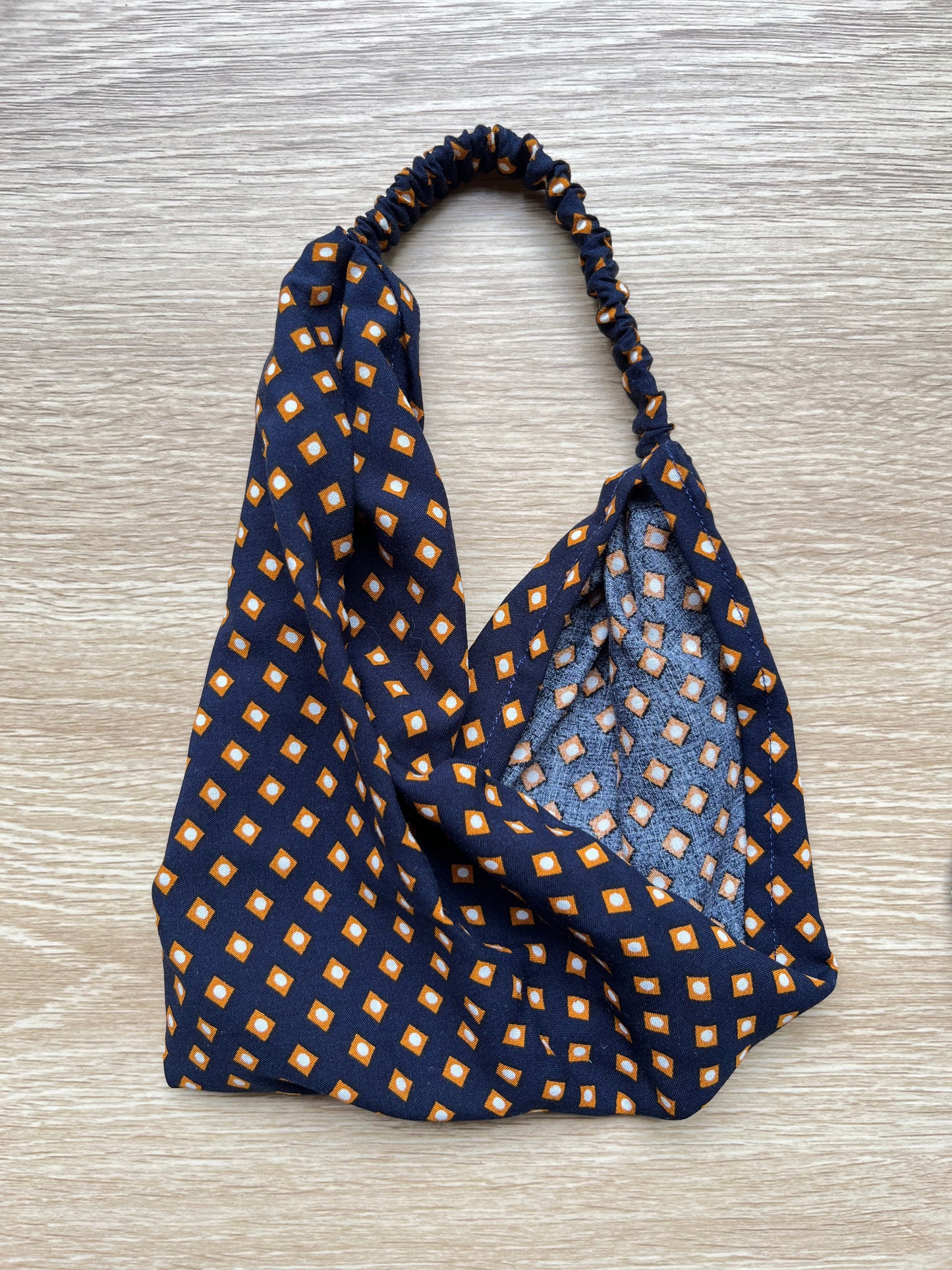 navy blue bandana headband