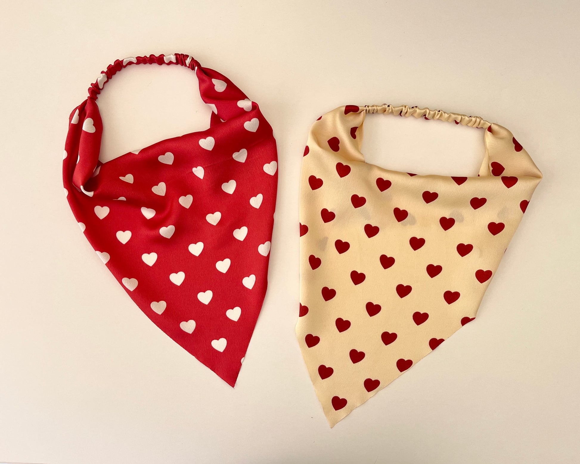 gold bandana hair scarf