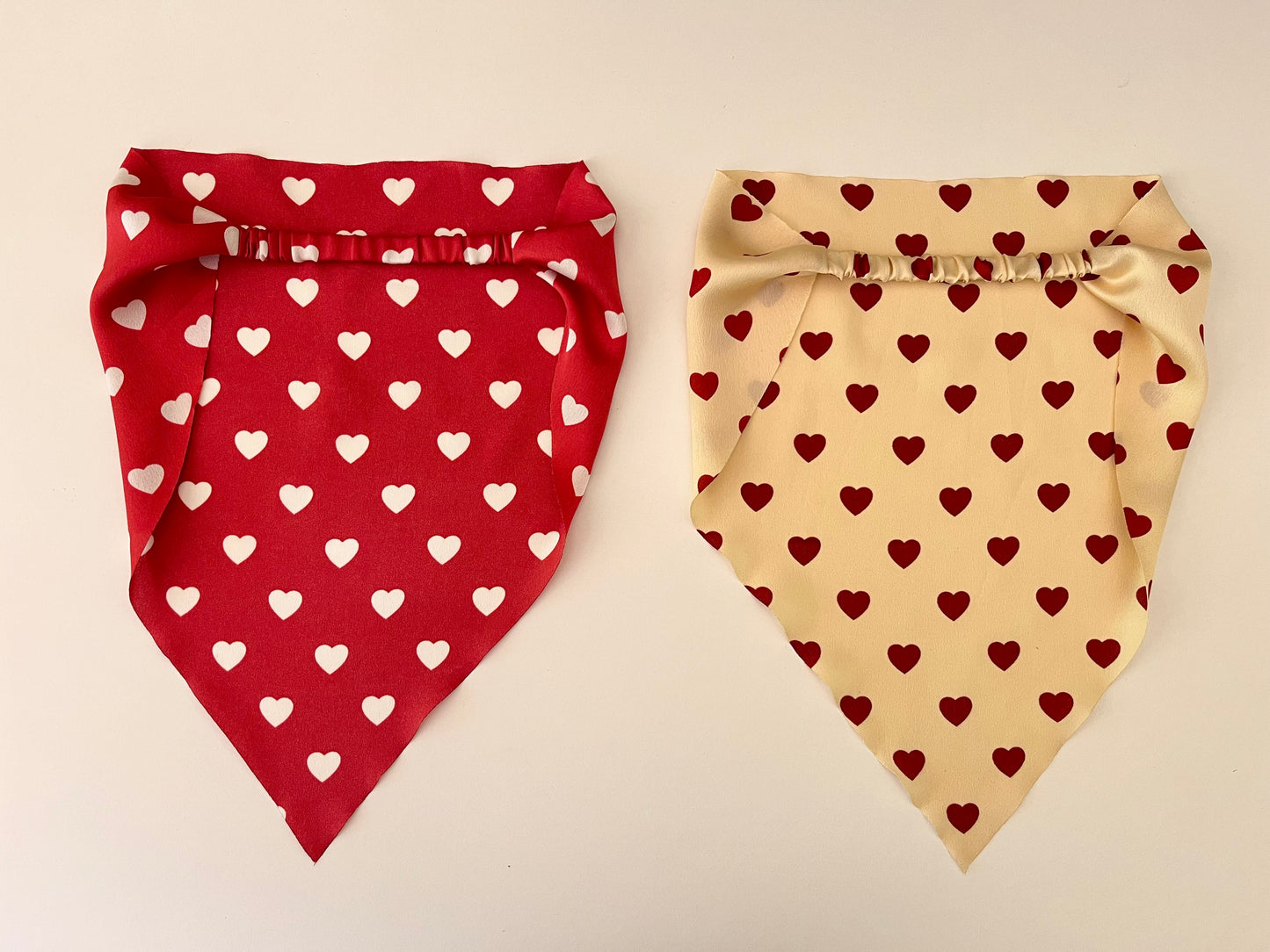 gold bandana hair scarf