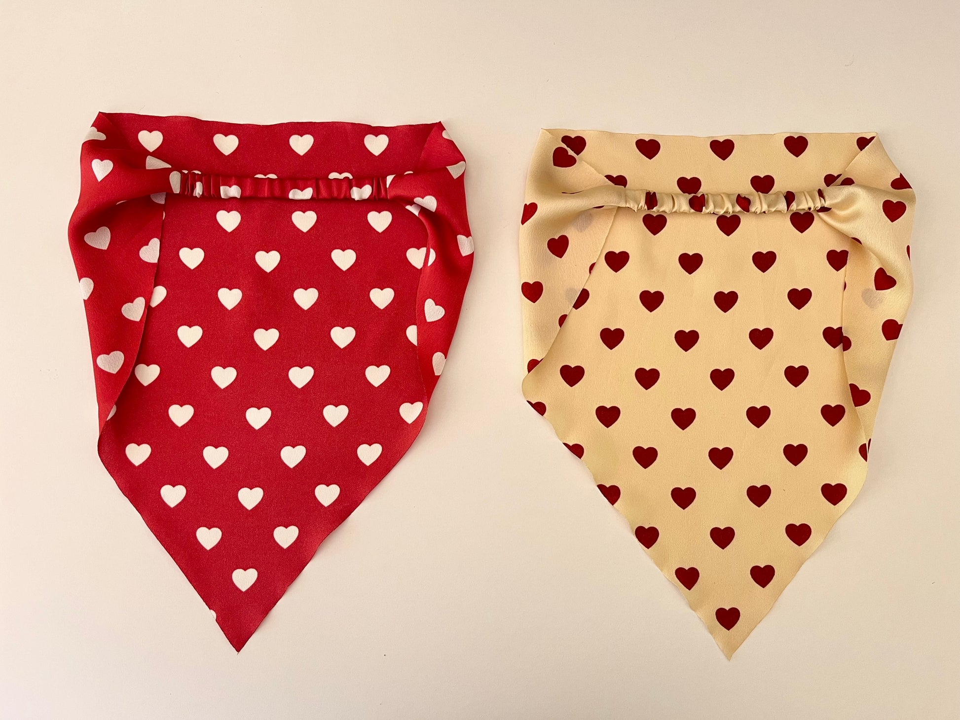 gold bandana hair scarf