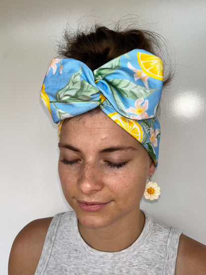 Blue Lemon Wired Headband