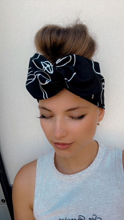 Black Wire Headband 