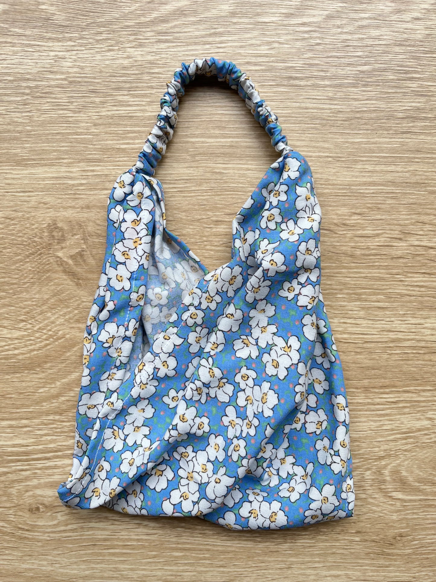blue daisy bandana headband