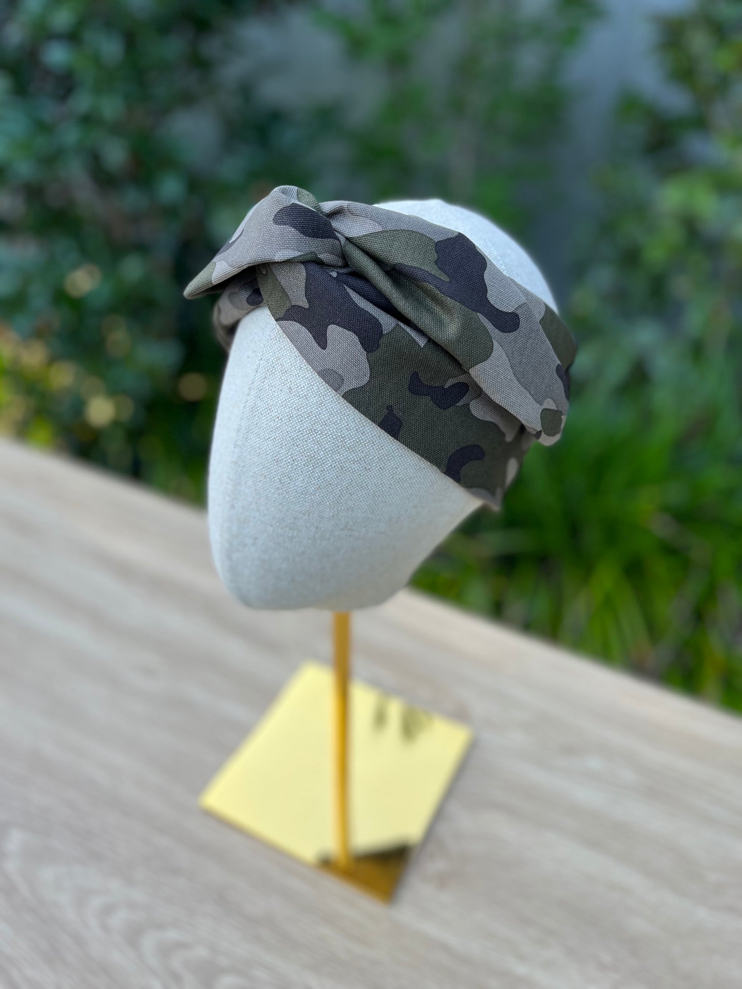 Camo Army Wired Headband