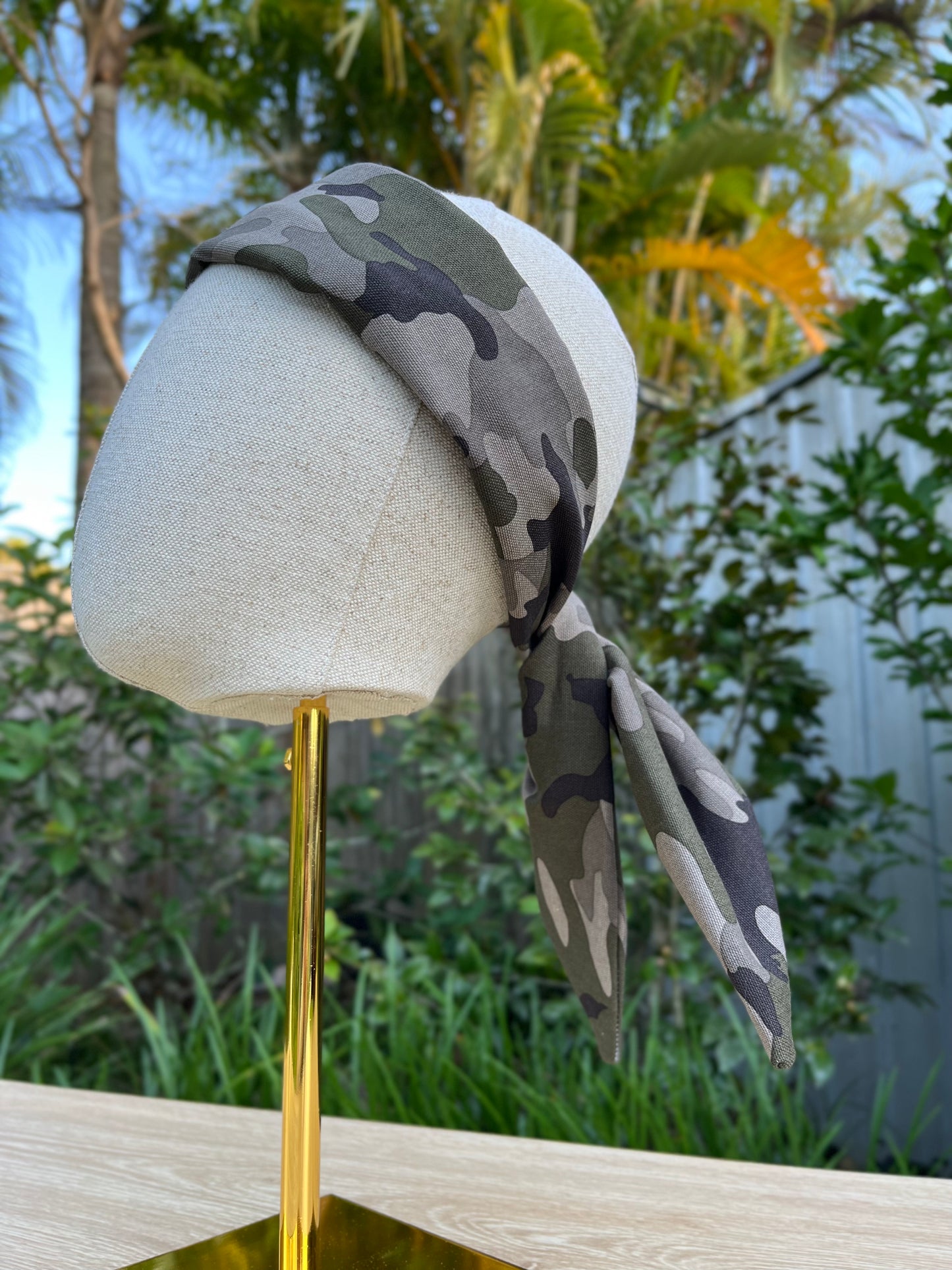 Camo Army Wired Headband