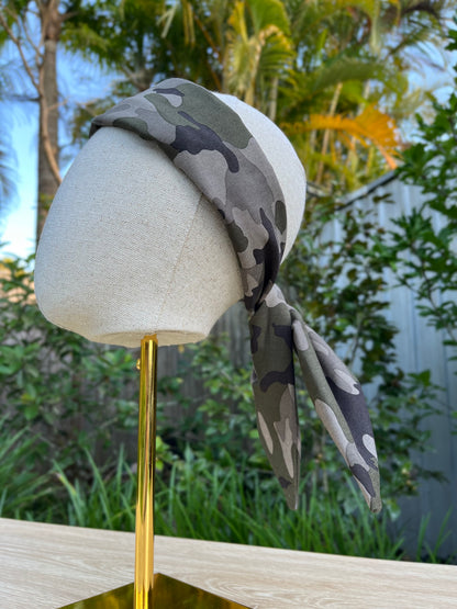 Camo Army Wired Headband
