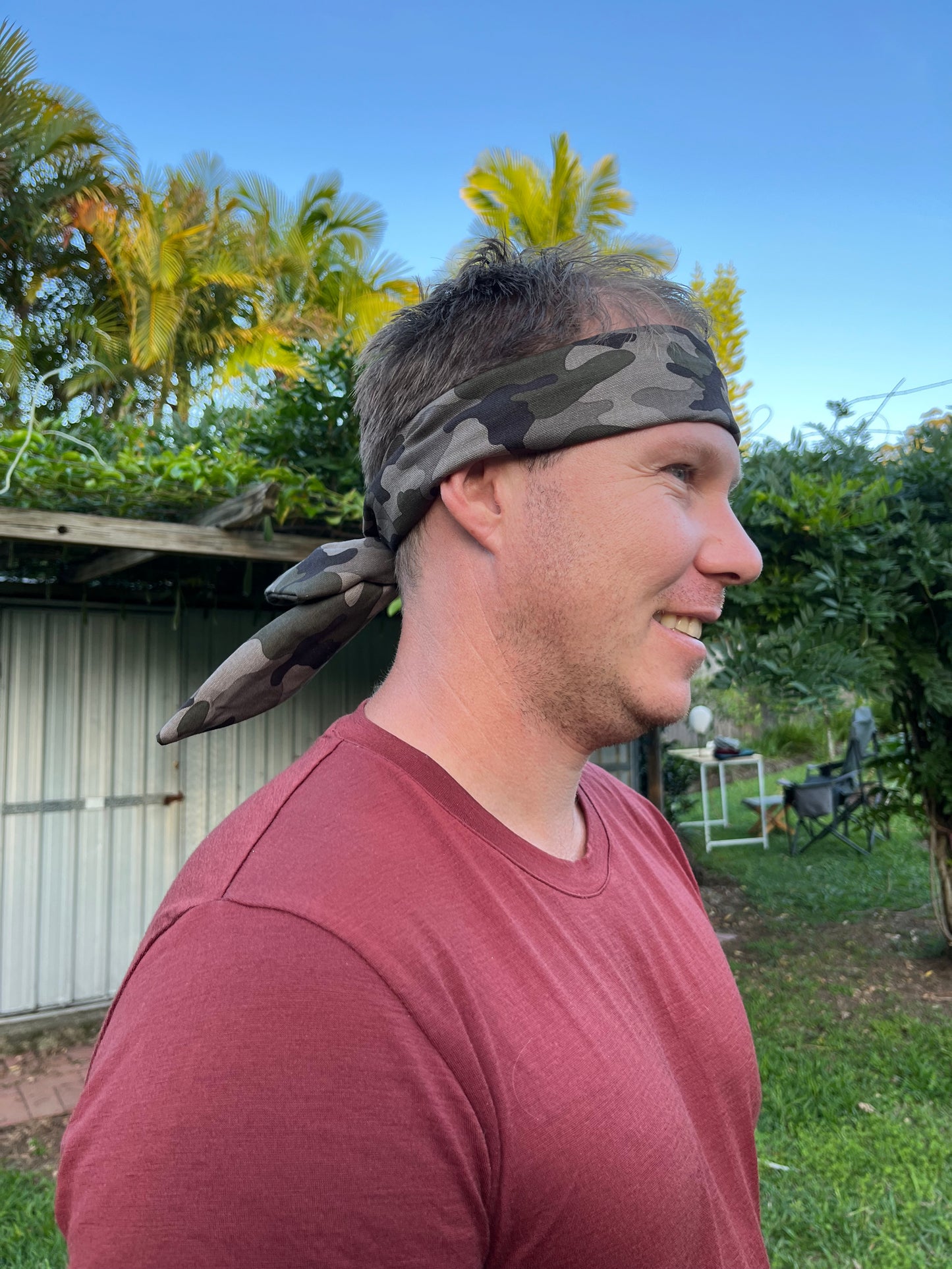 Camo Army Wired Headband
