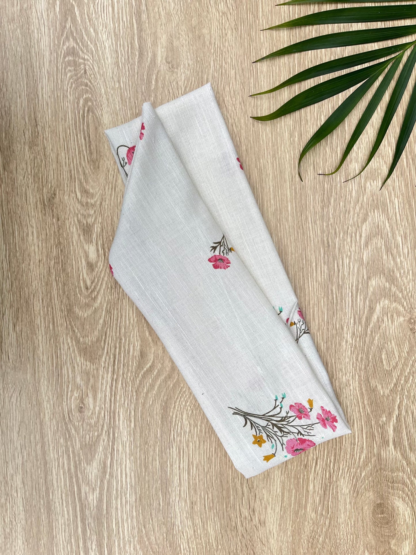 linen wired headband