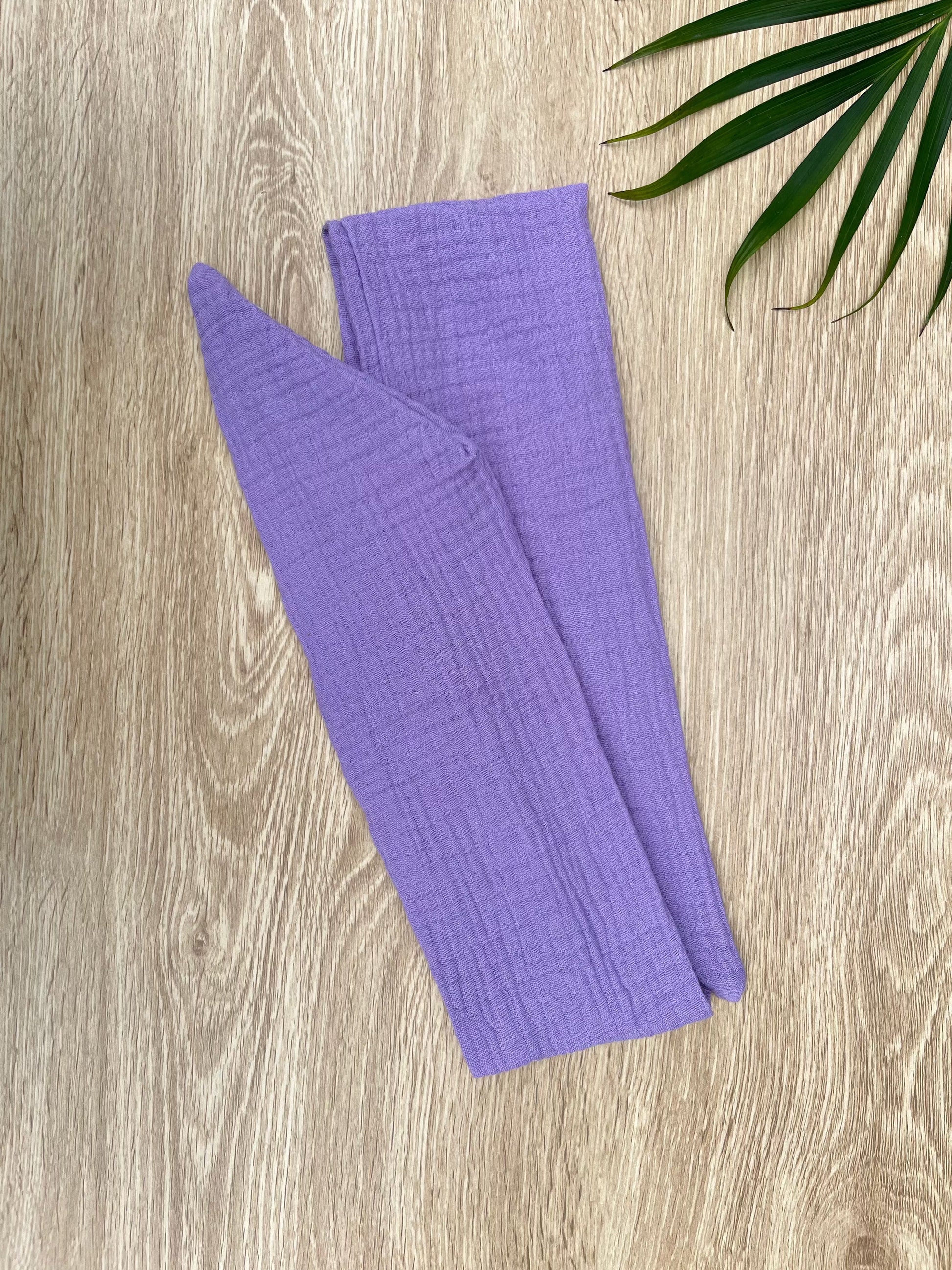 purple wired headband 