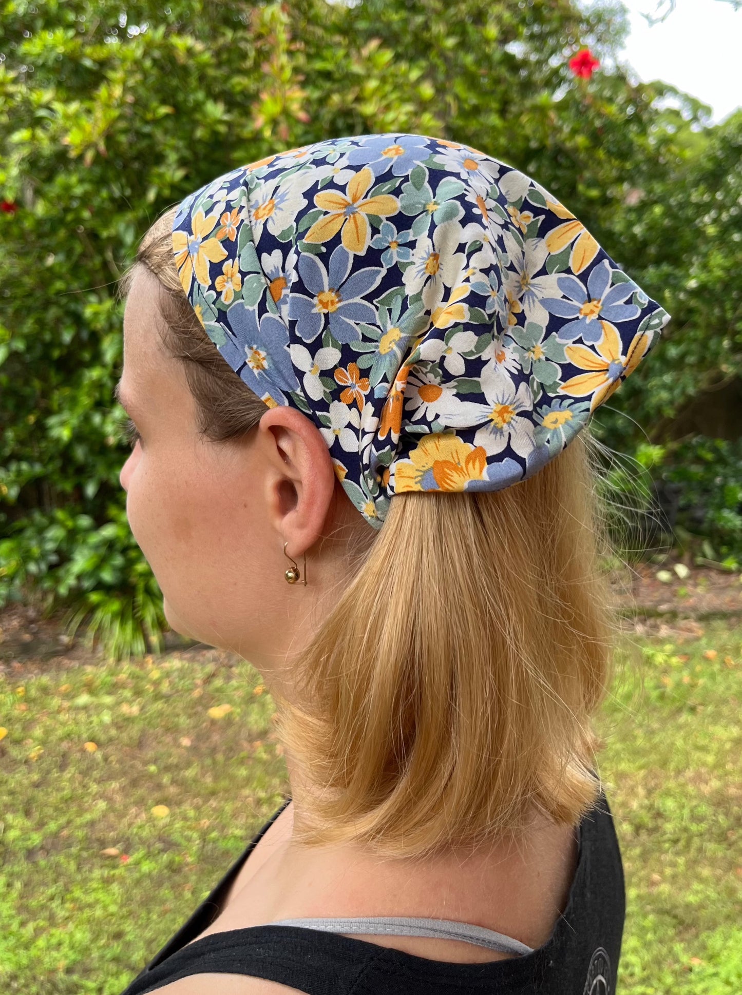 floral bandana headband
