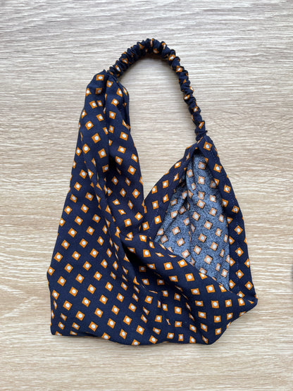 navy blue bandana headband