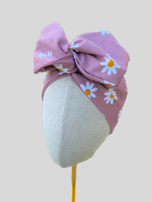 Purple Daisy Wired Headband