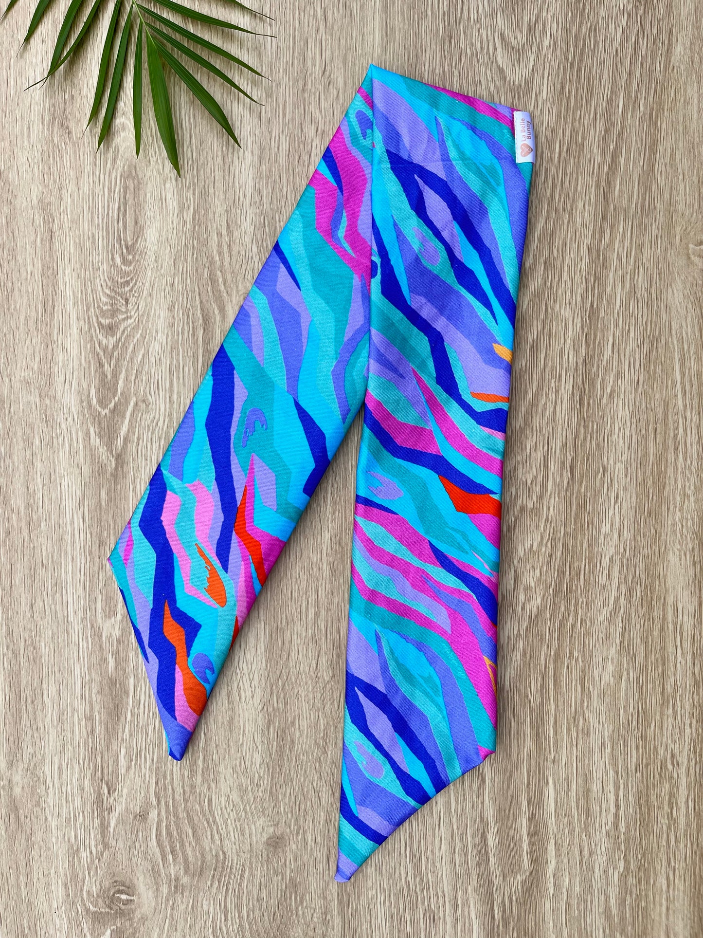 Rainbow Striped Wired Headband