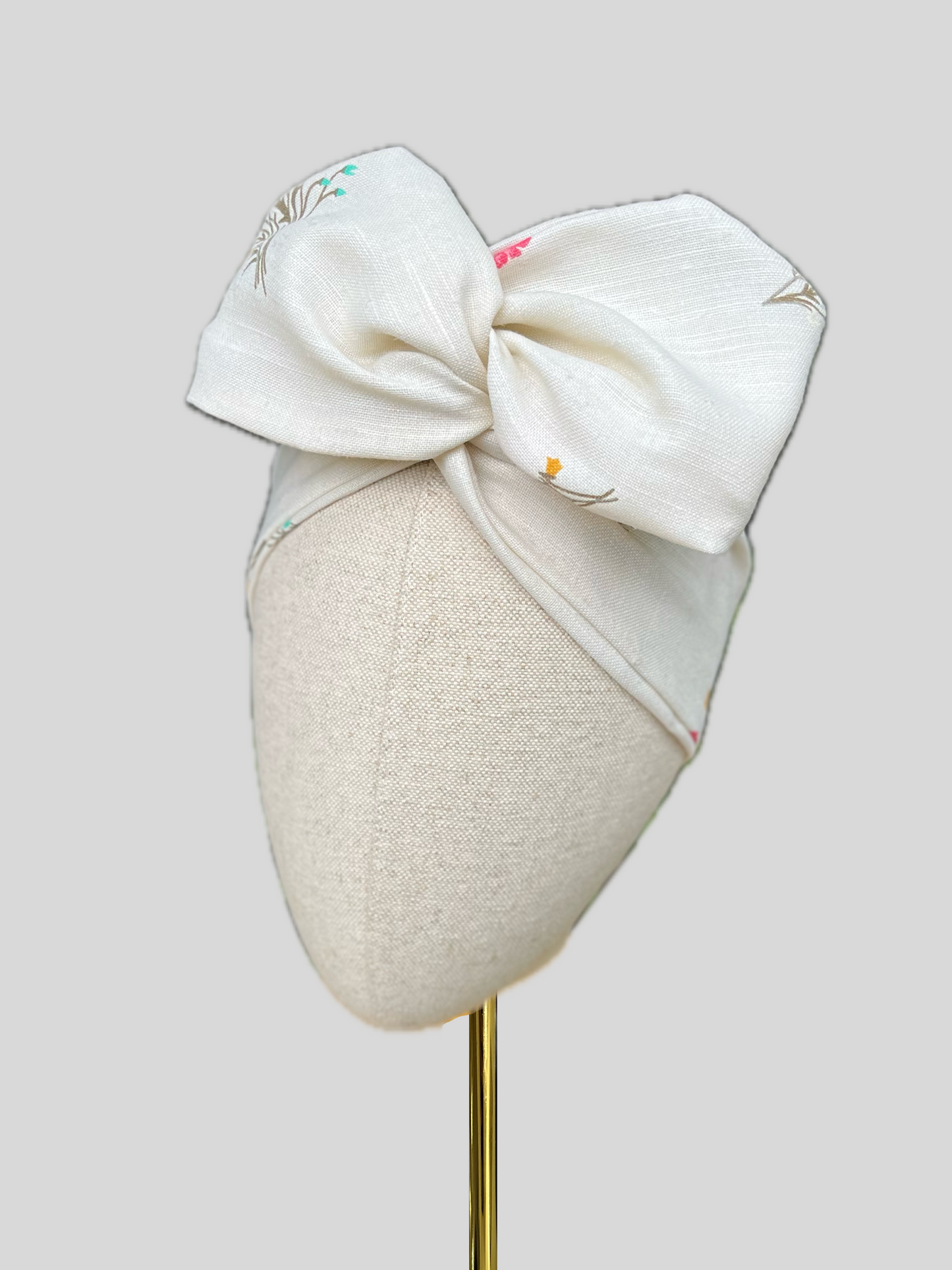 linen wired headband 