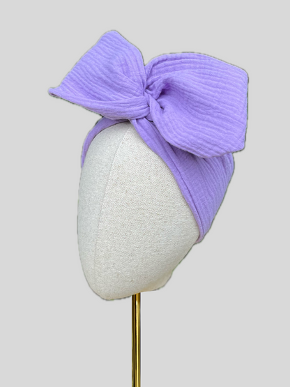 purple wired headband
