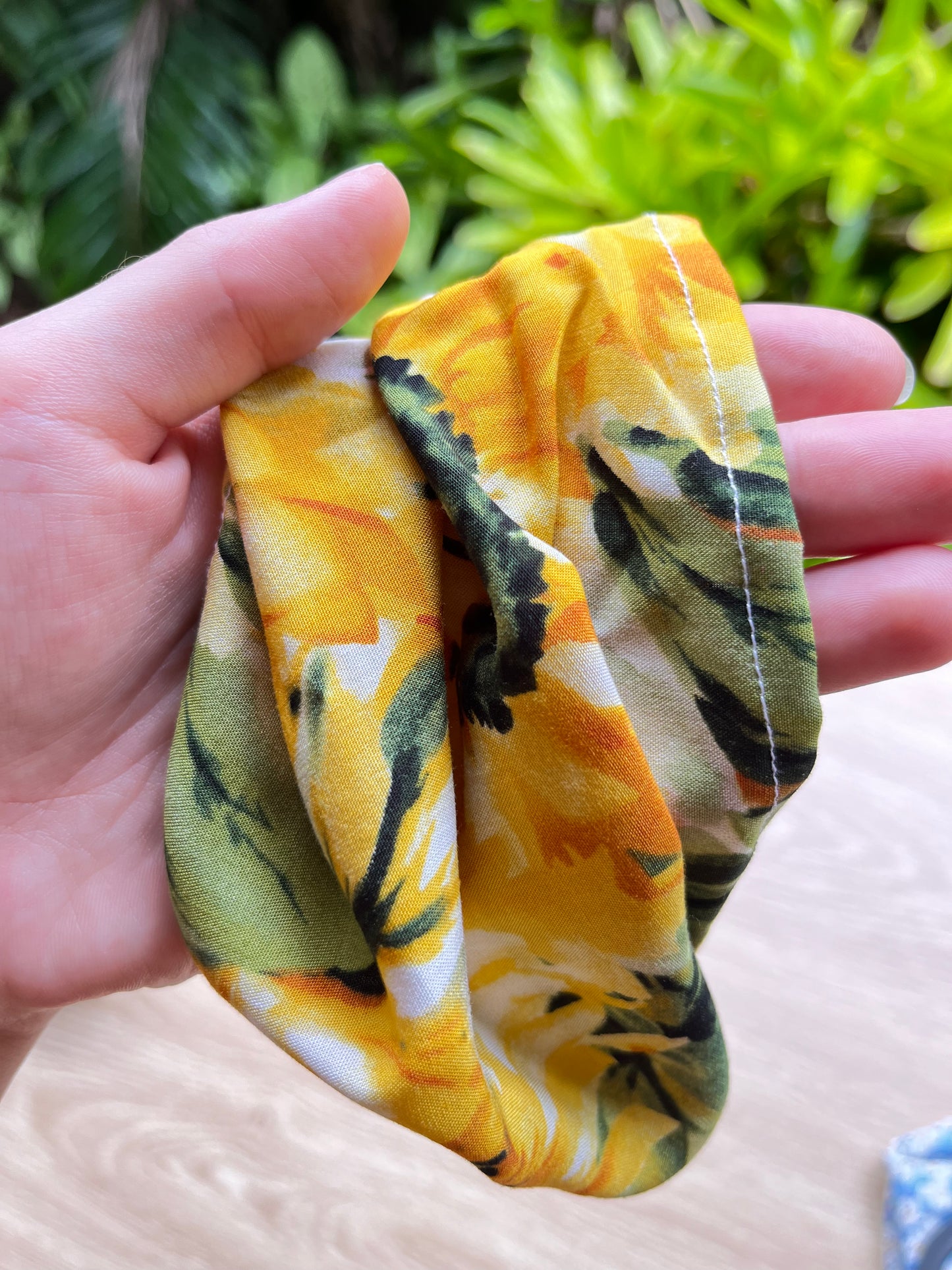 sunflower bandana headband